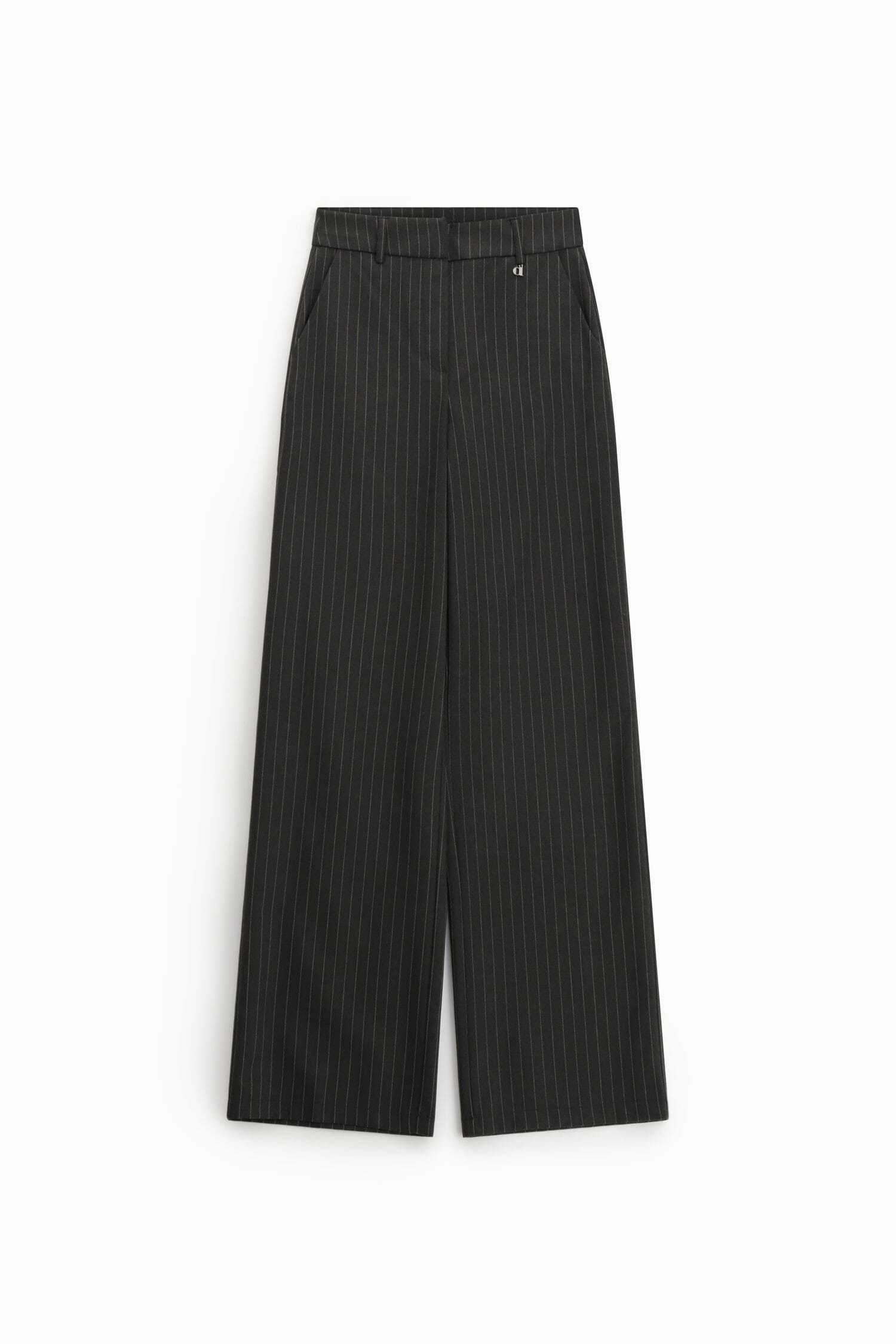 Striped Palace Trousers With Darts And Side Pockets Dixie