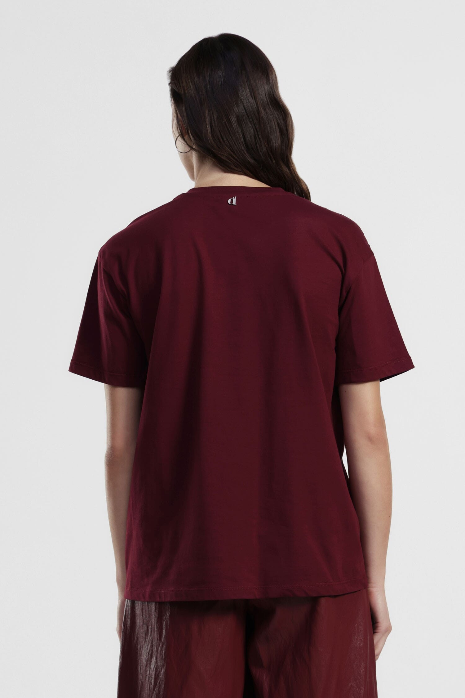 T-Shirt Maniche Corte Con Inserto Trasparente Dixie