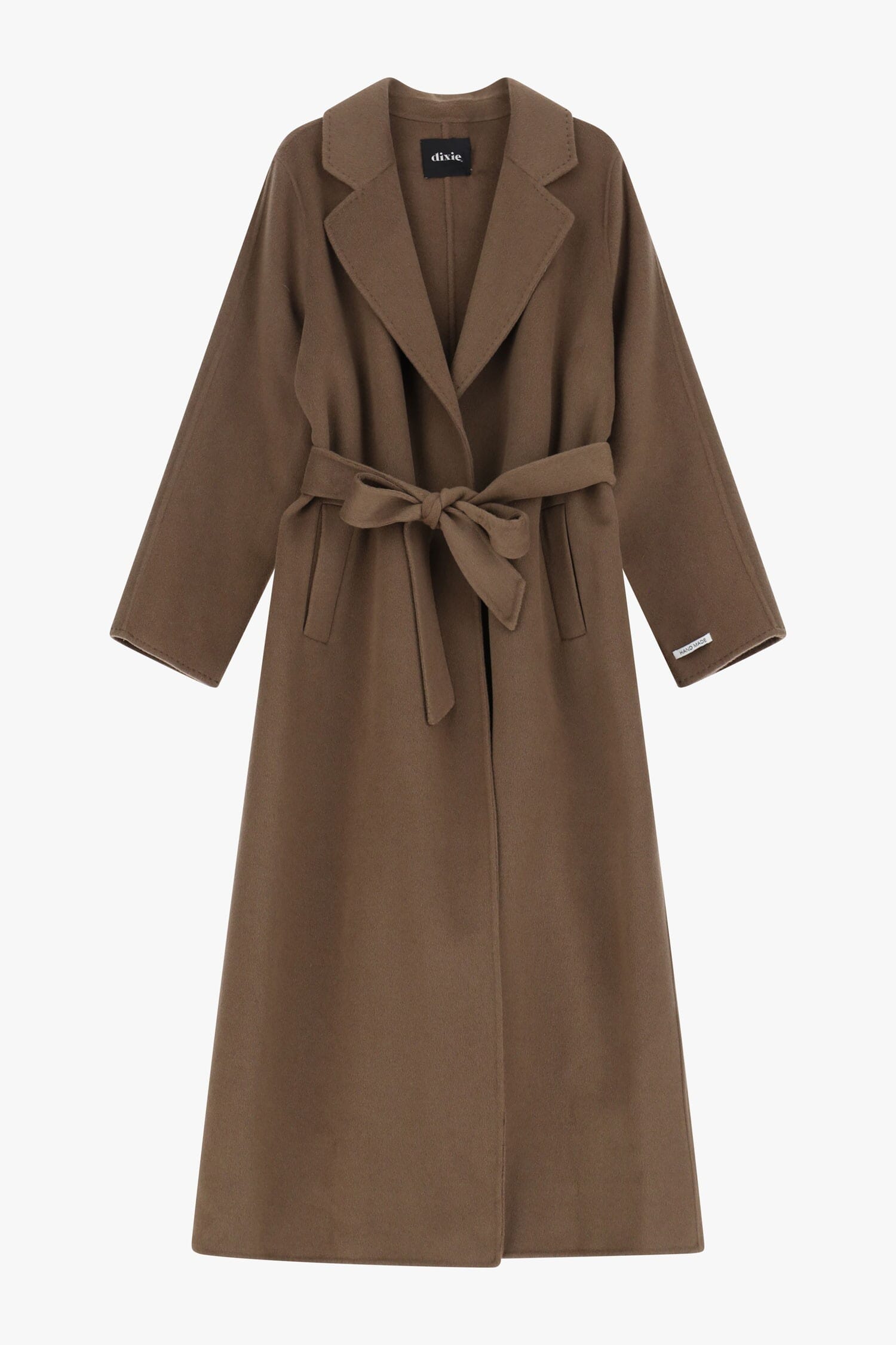 Cappotto Lungo Con Collo A Rever Dixie