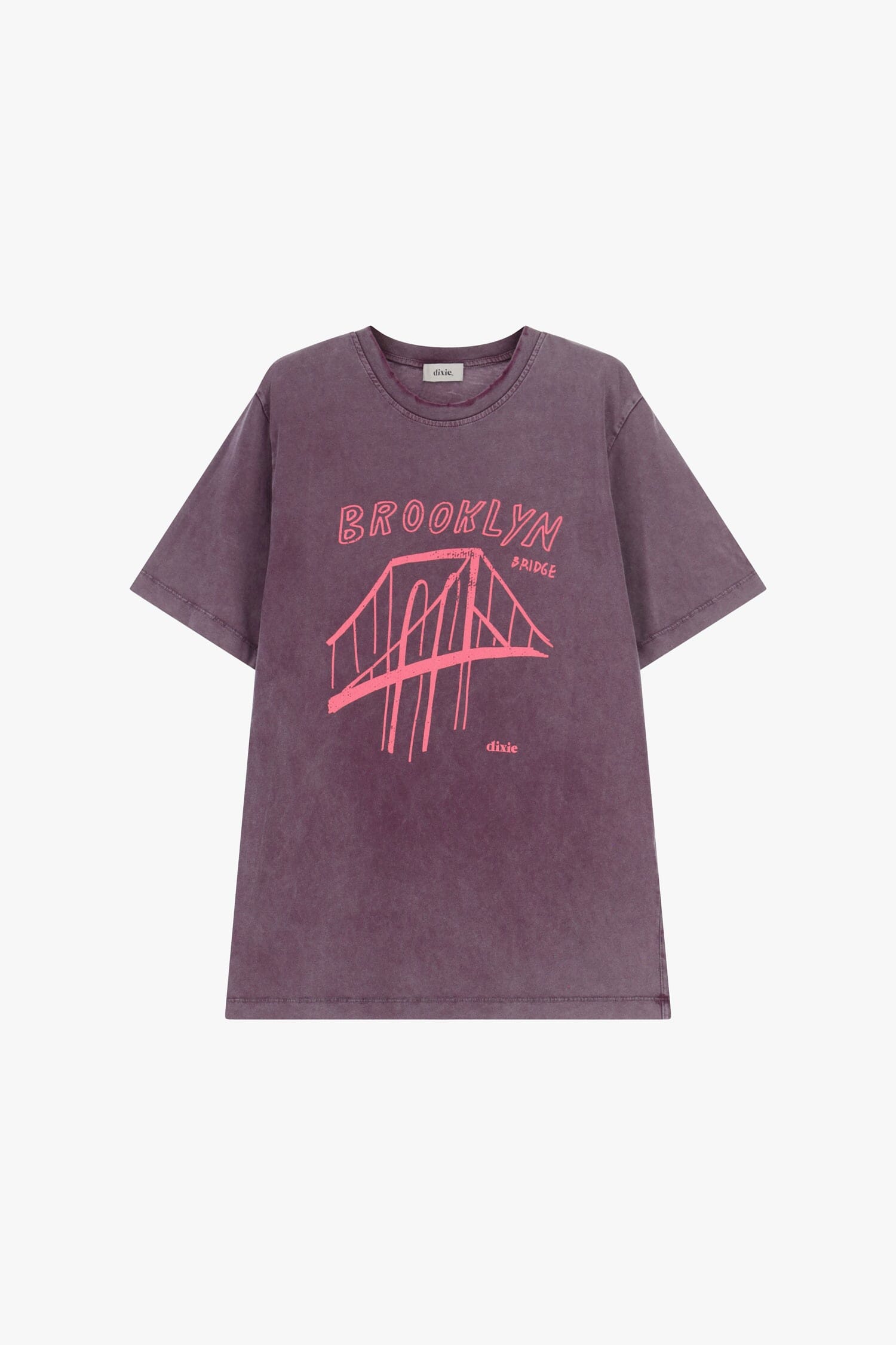 Brooklyn Bridge Dixie Print Short-Sleeved T-Shirt