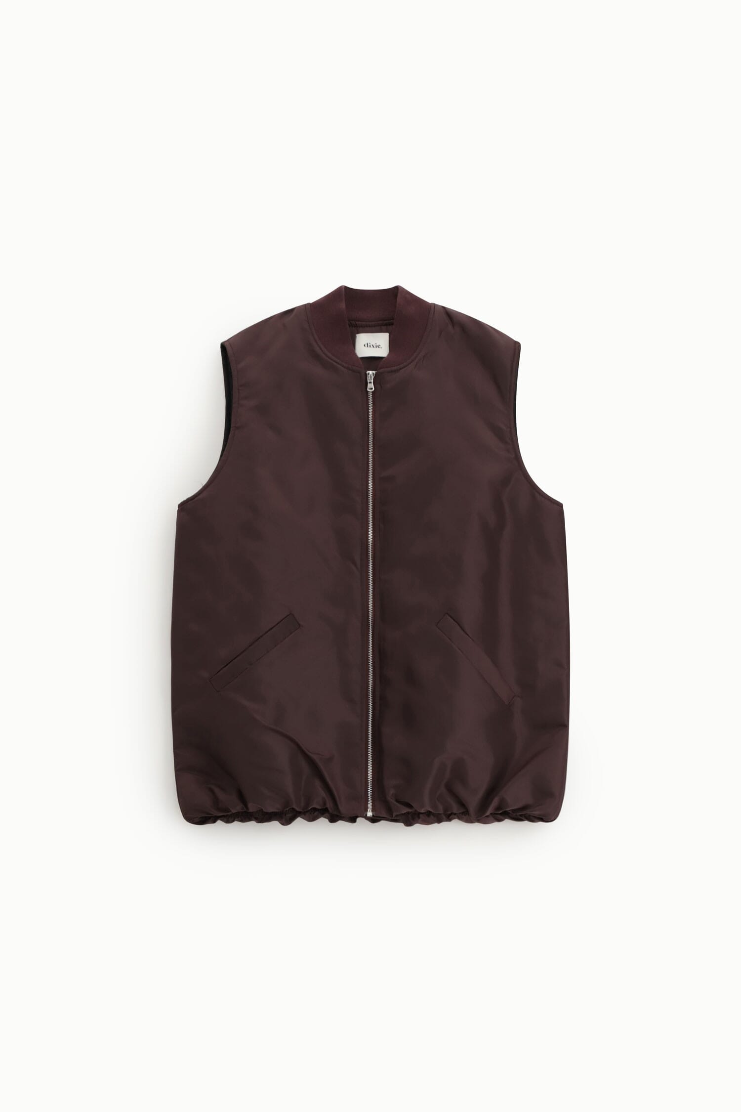 Gilet Imbottito Senza Maniche Con Zip Frontale Dixie