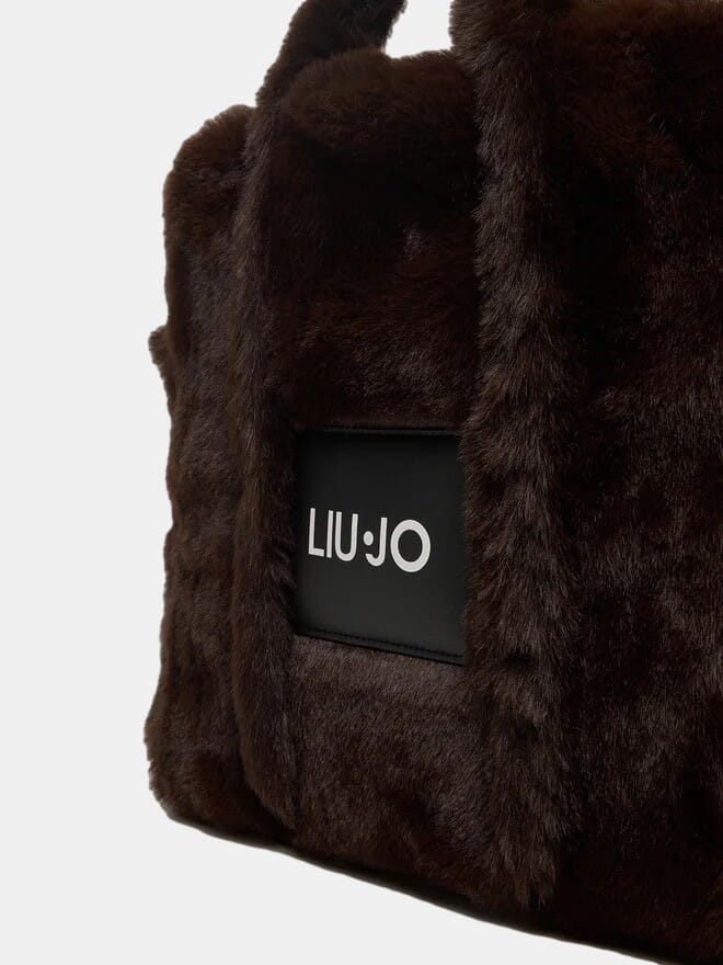 Borsa In Pelliccia Sintetica Liu Jo