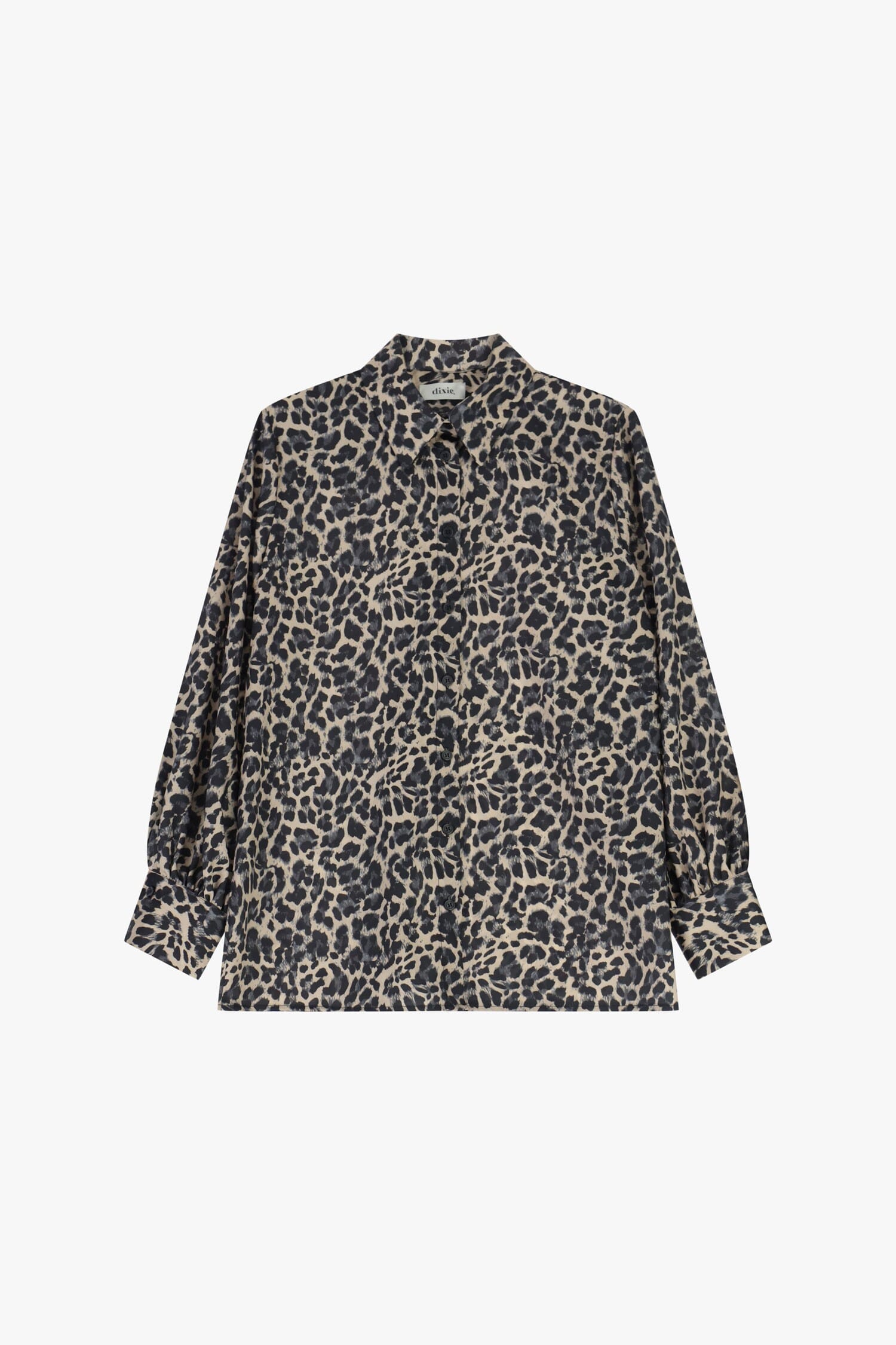 Chemise à imprimé animalier et manches longues Dixie
