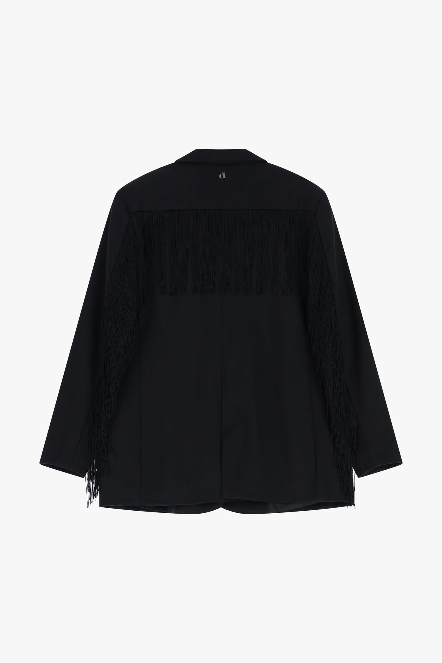 Blazer Dixie avec franges et poches à rabat sur le devant