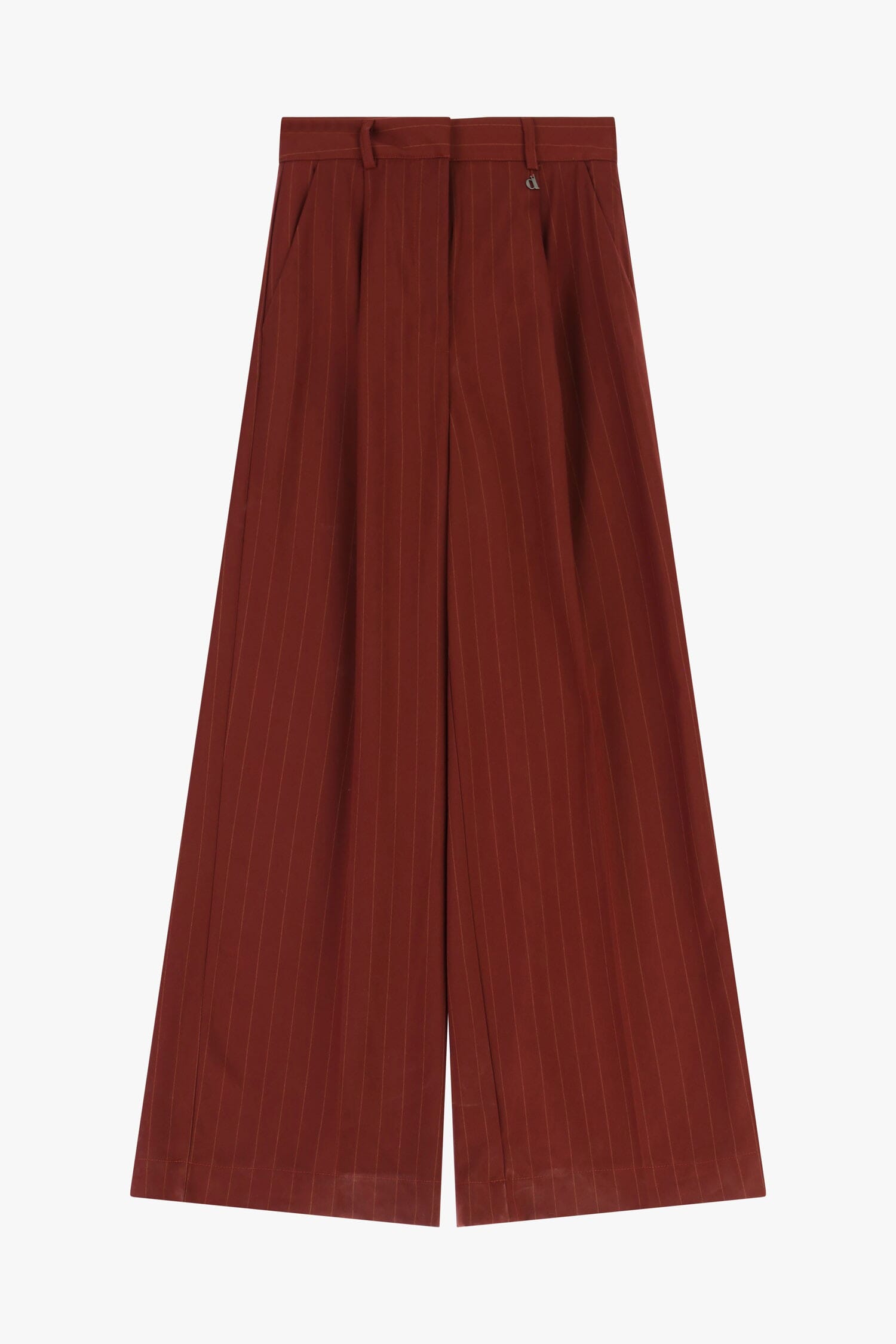 Pantalon rayé Palace avec fléchettes et boucles Dixie