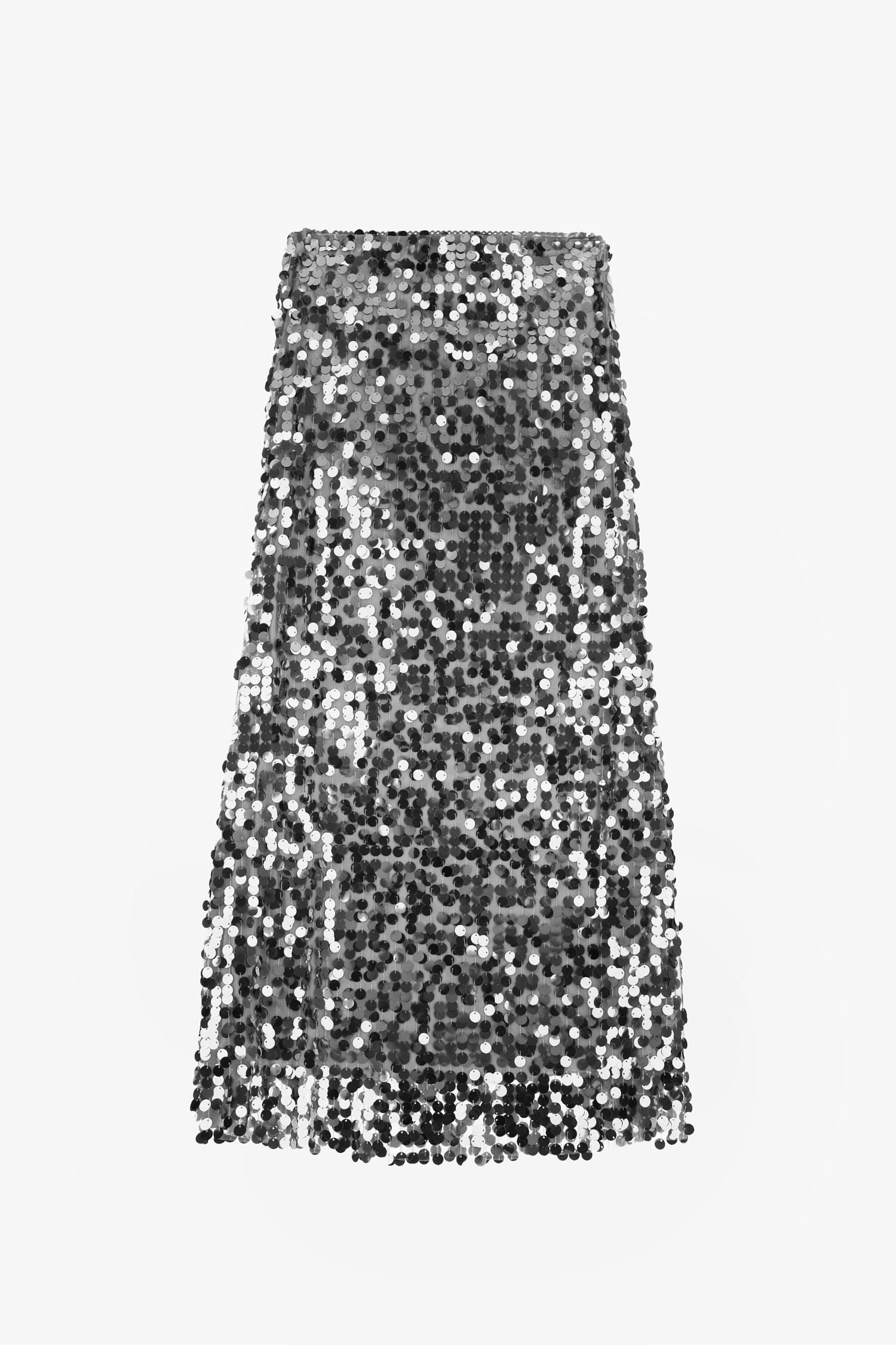 Gonna Midi Con Paillettes Applicate All-Over Dixie Vestiti