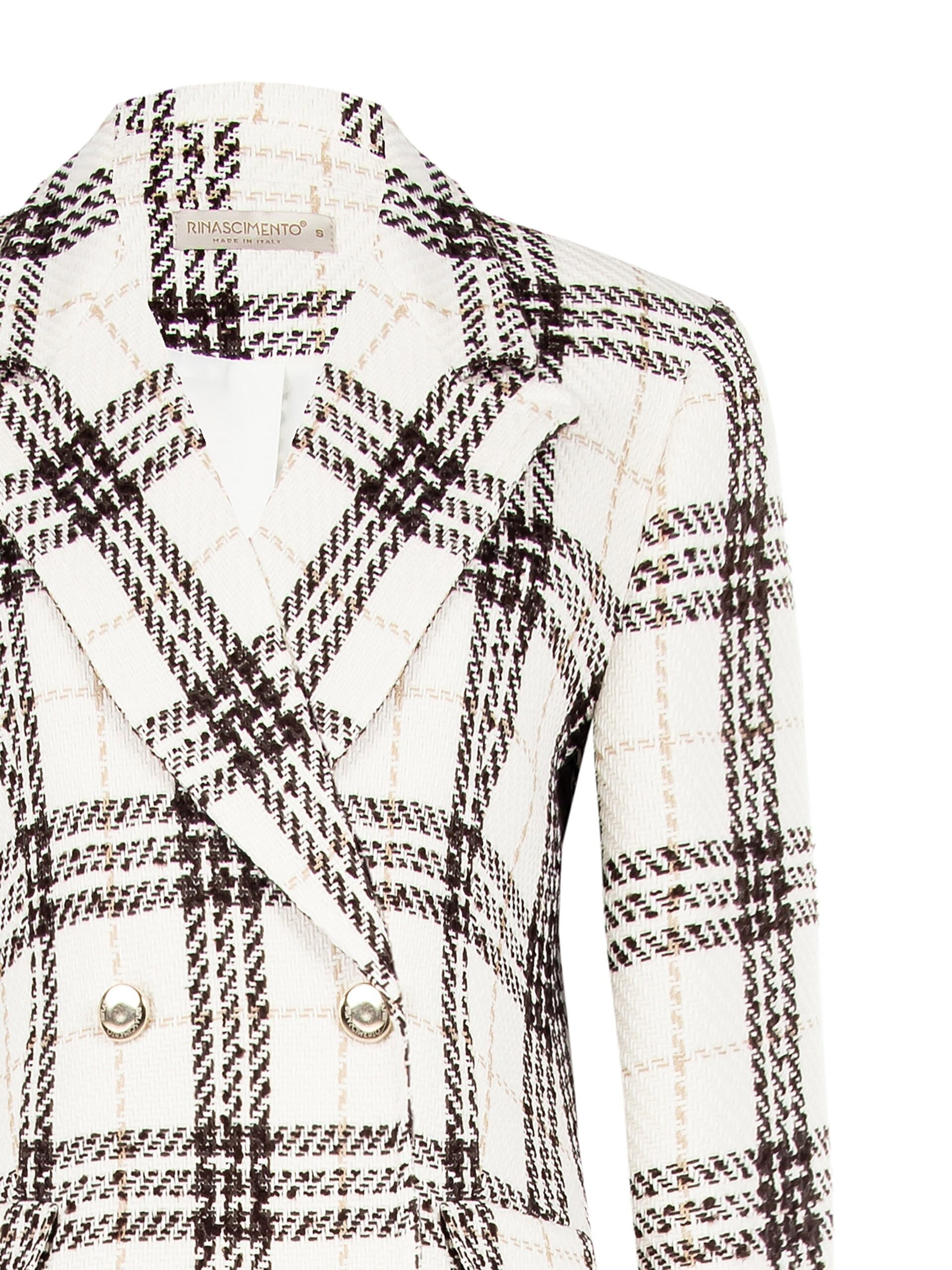 Cappotto Medio A Quadri Maxi Rinascimento