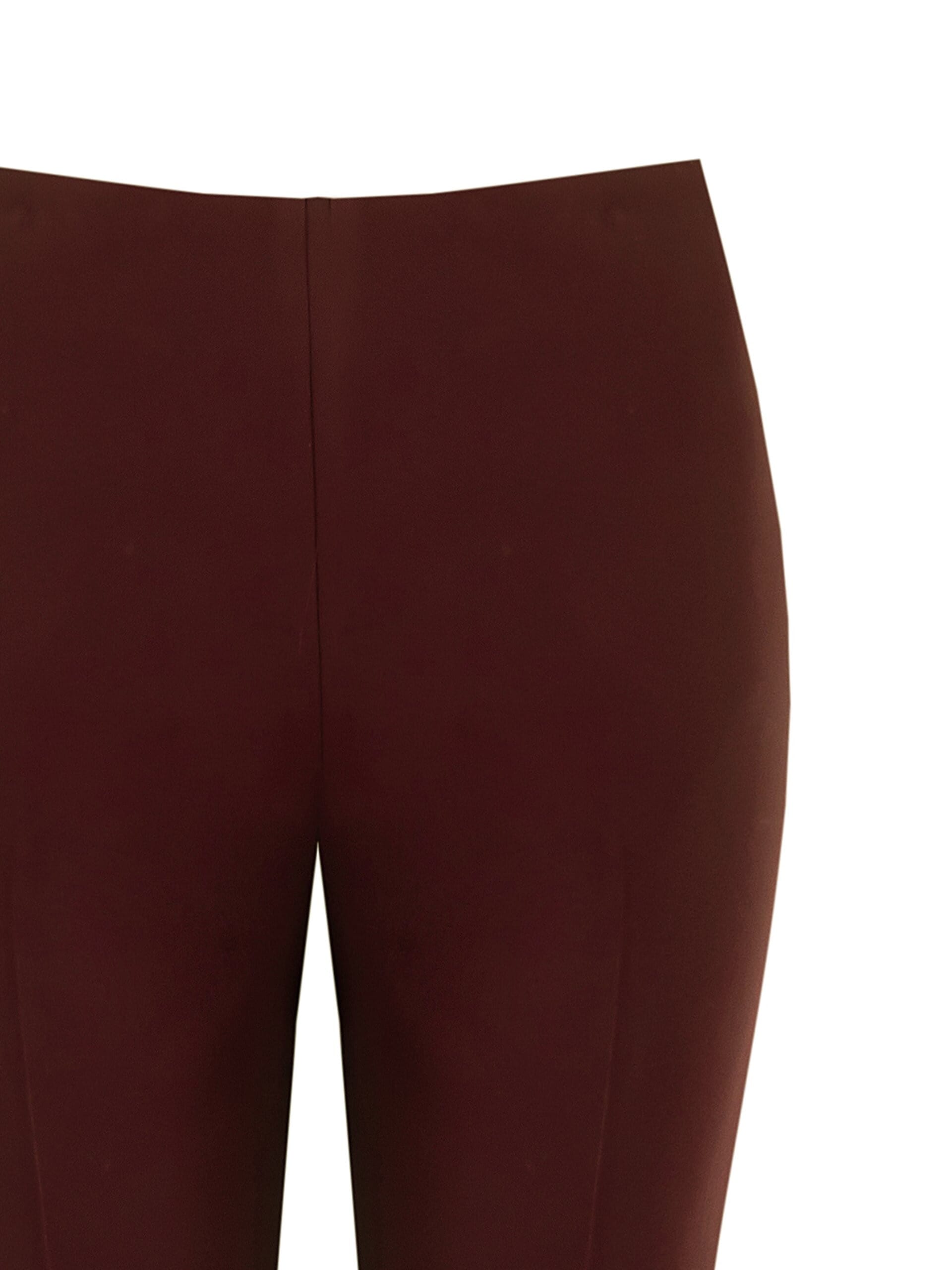 Pantaloni A Zampa In Raso Rinascimento