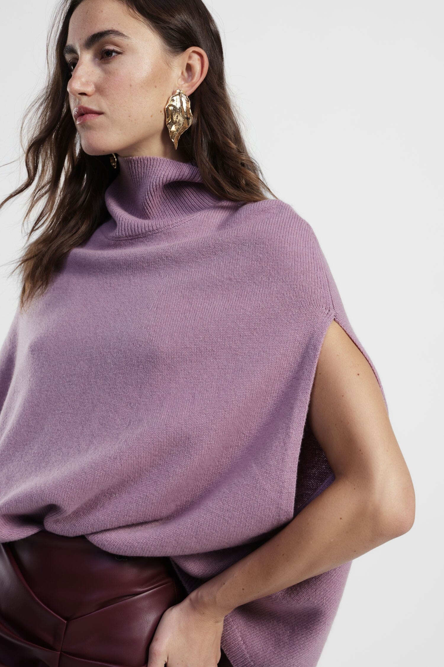 Dixie Wide Cut High Neck Coat