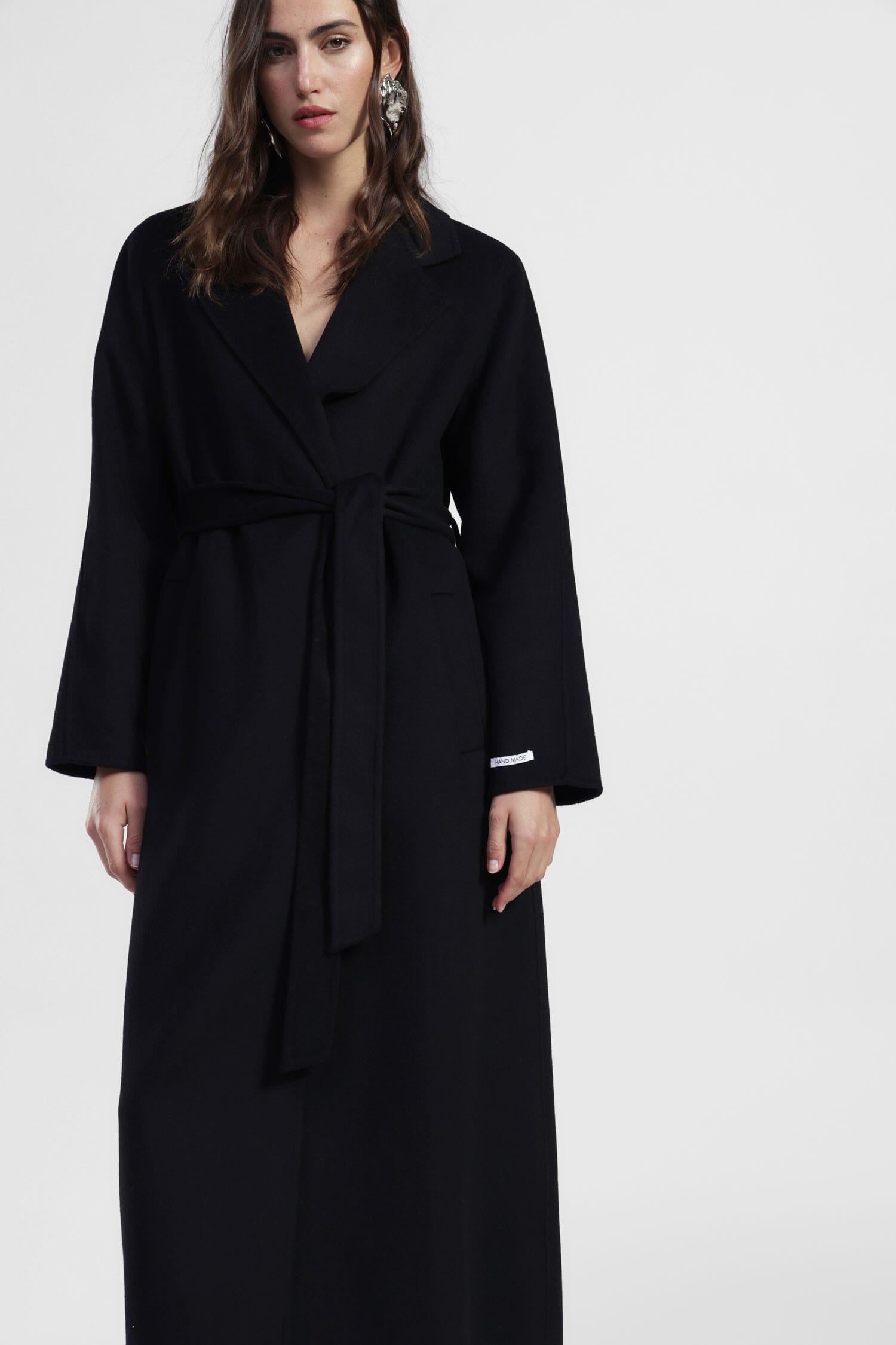 Cappotto Lungo Con Collo A Rever Dixie