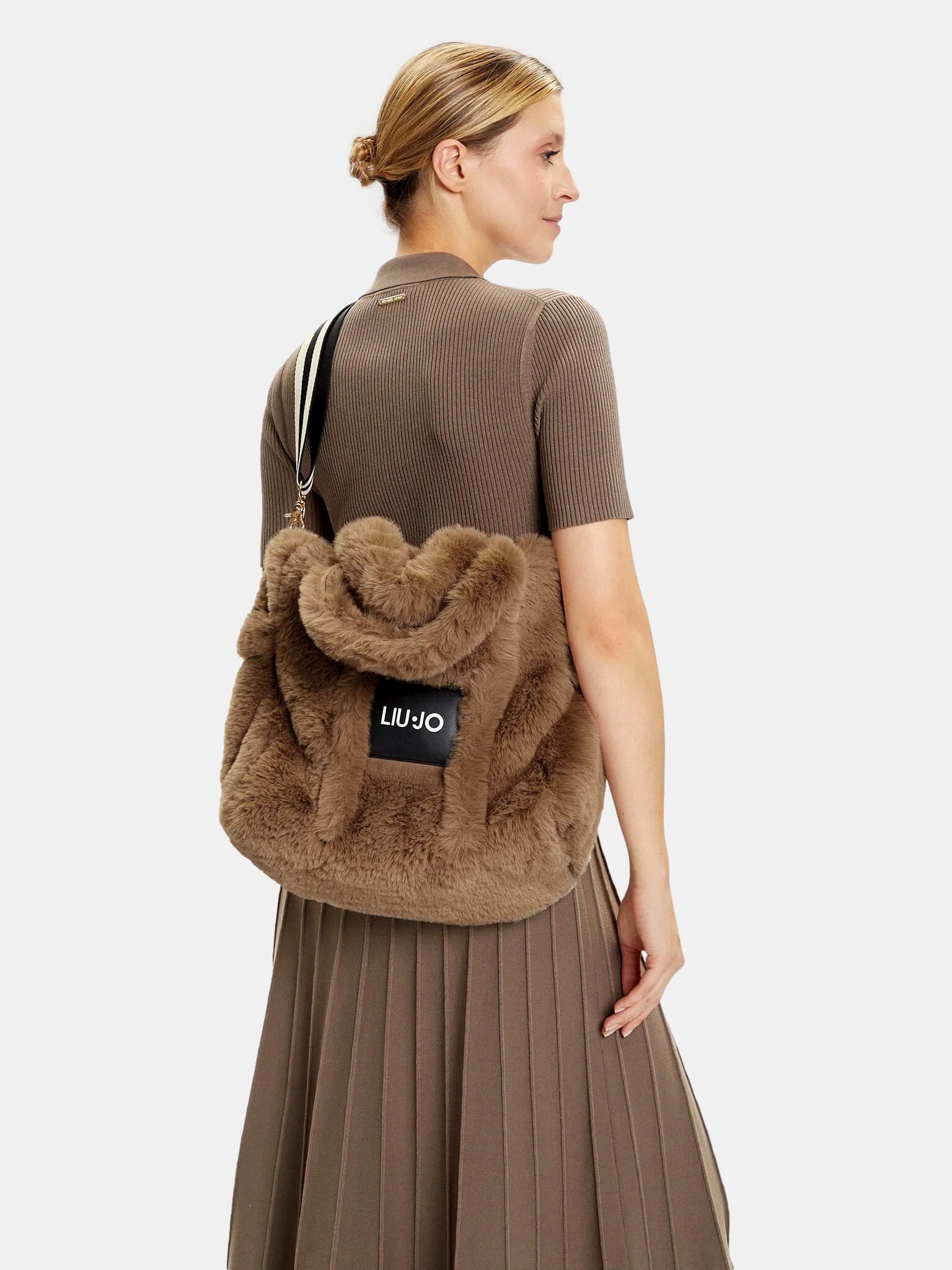 Borsa In Pelliccia Sintetica Liu Jo