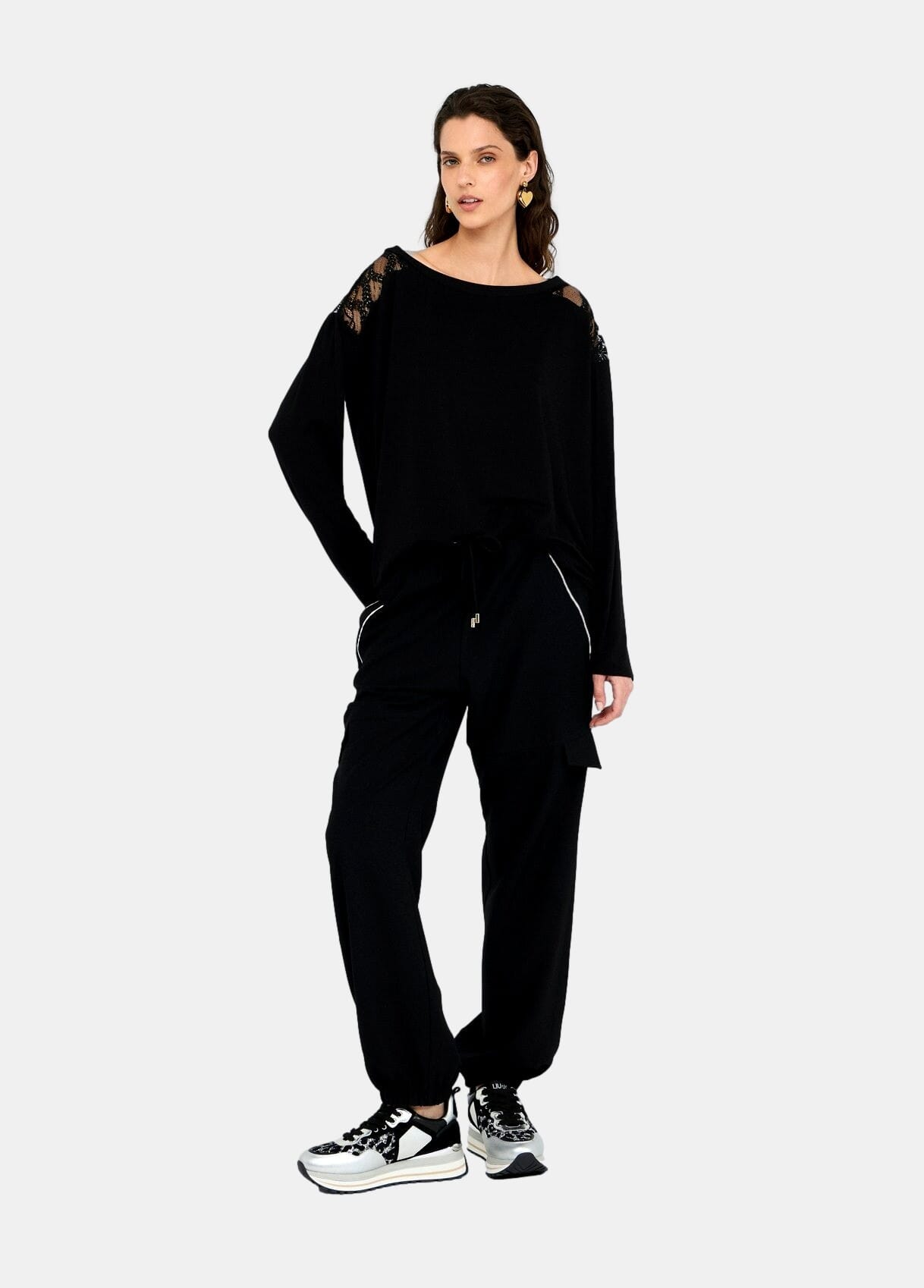 Maglia Con Ricami Liu Jo