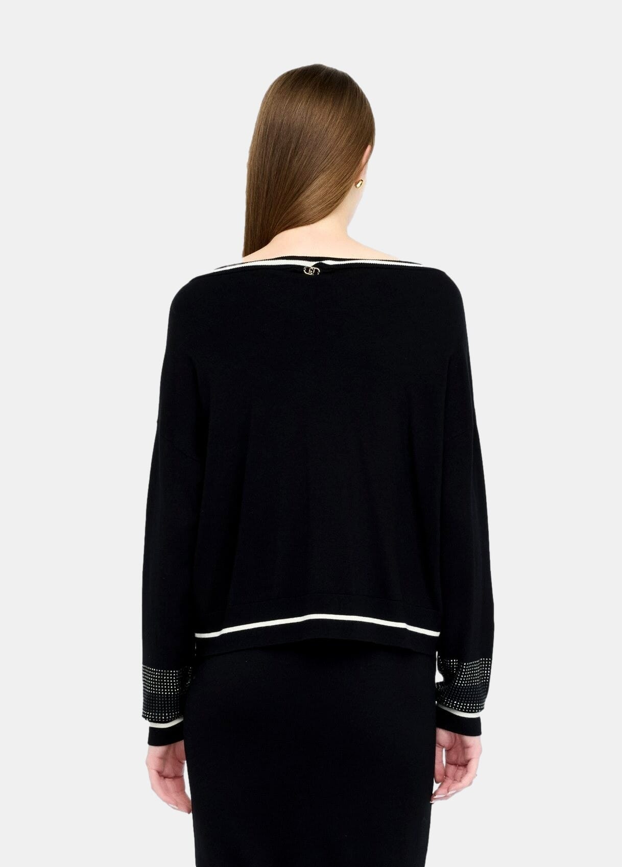 Maglia Con Strass Liu Jo