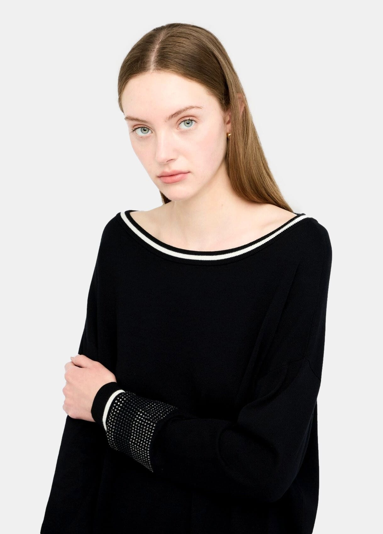 Maglia Con Strass Liu Jo