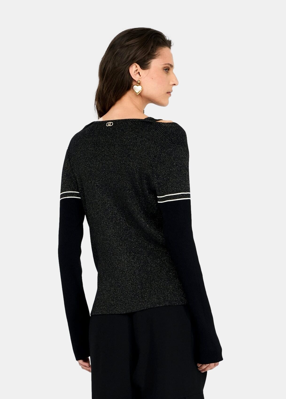 Cardigan In Lurex Liu Jo