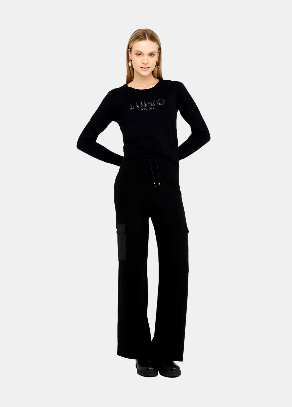 Pantaloni Tinta Unita Liu Jo