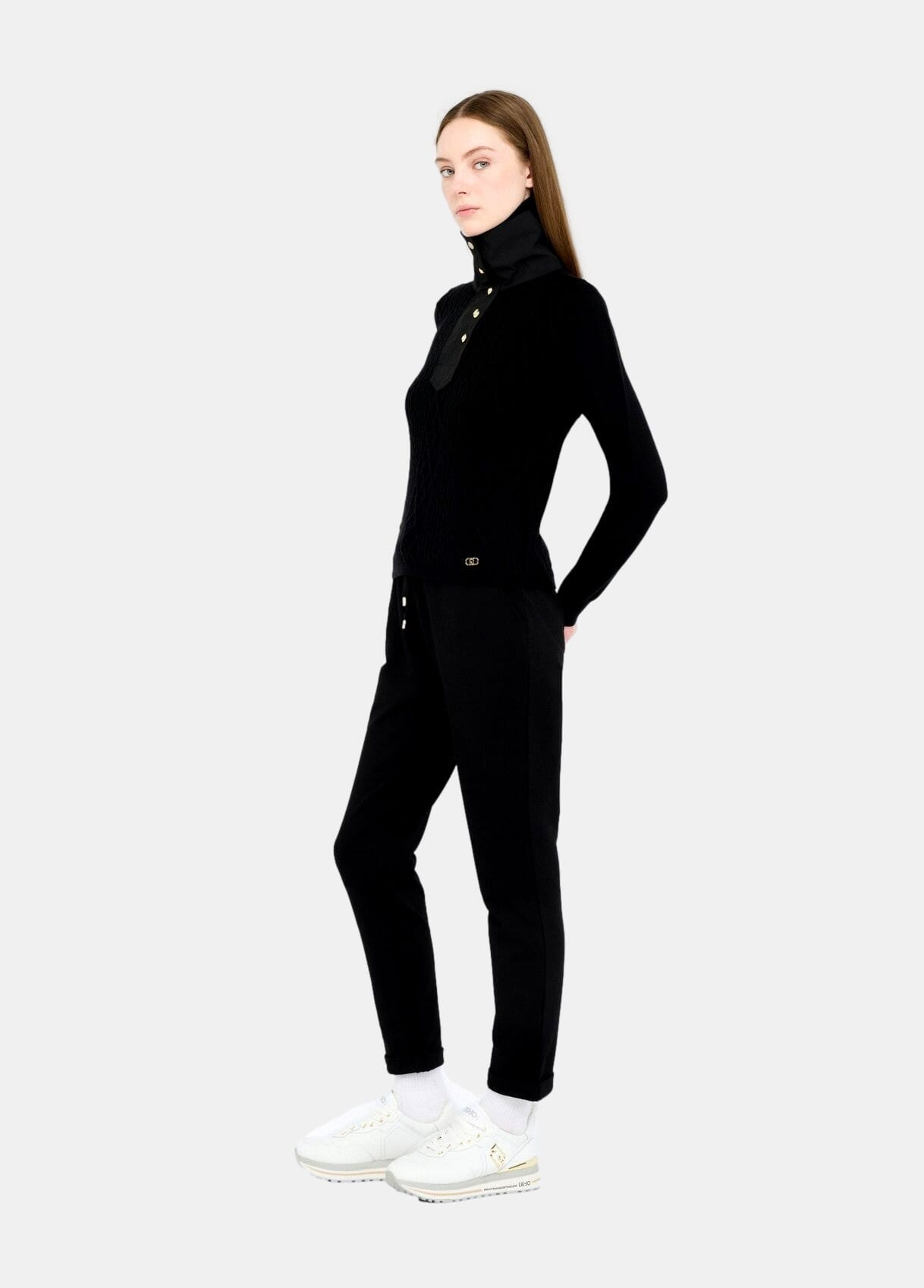 Liu Jo Nylon Detailing Sweater