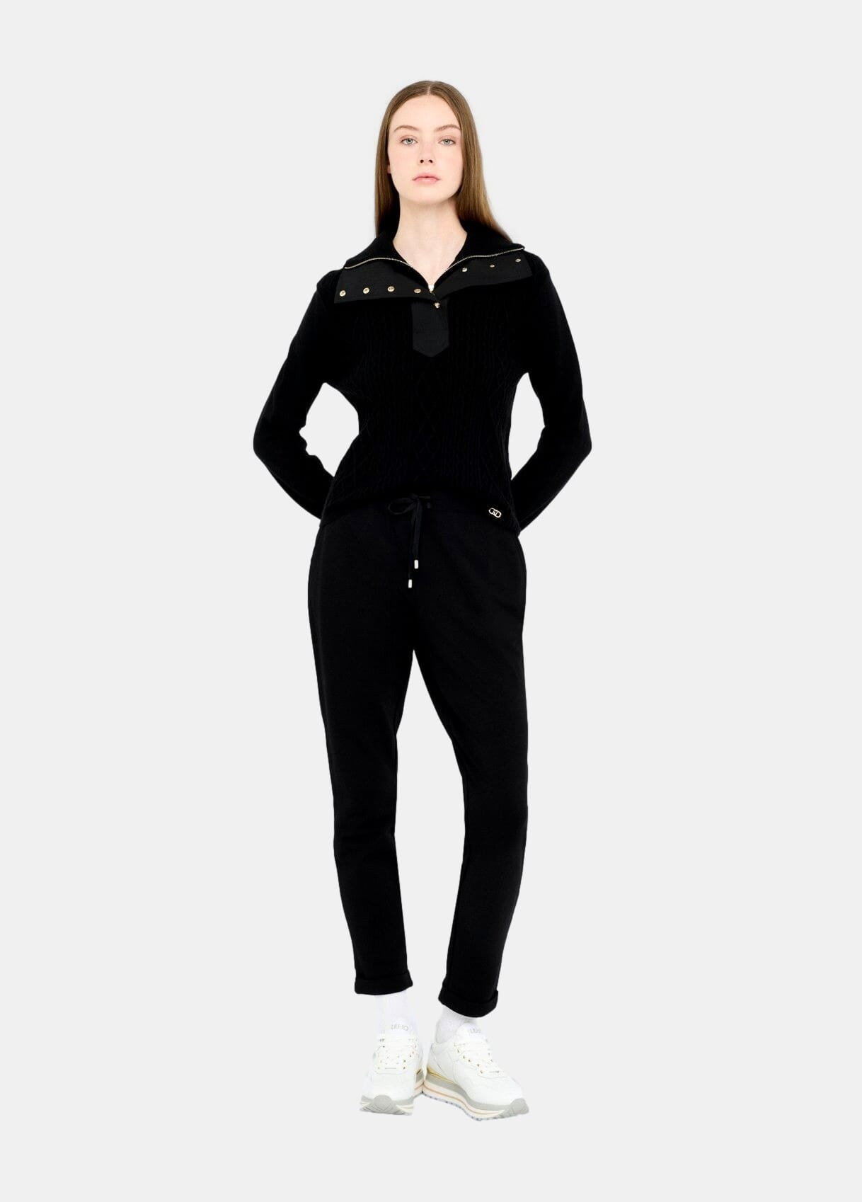 Liu Jo Nylon Detailing Sweater