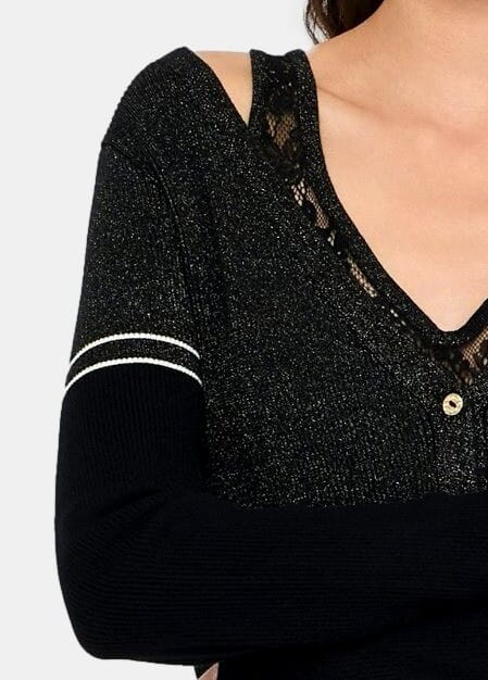 Cardigan In Lurex Liu Jo