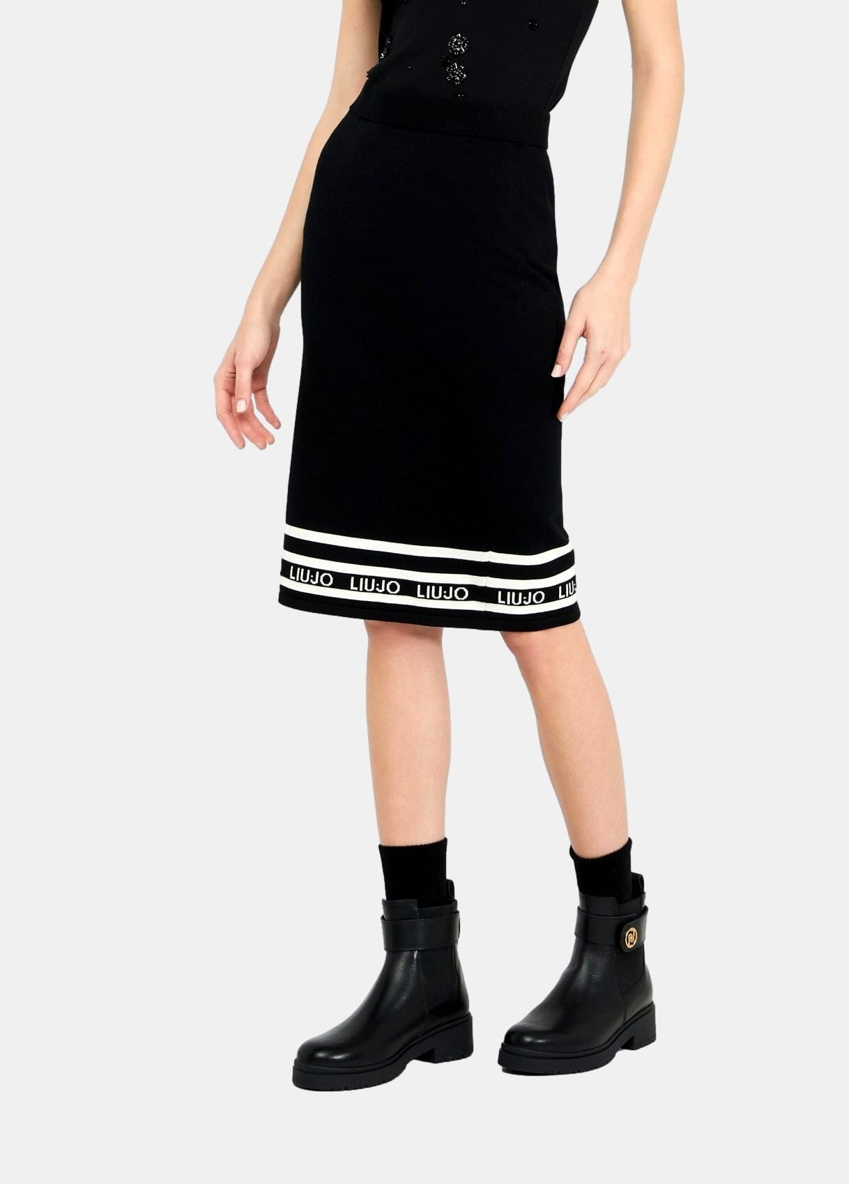 Gonna Longuette In Maglia Liu Jo