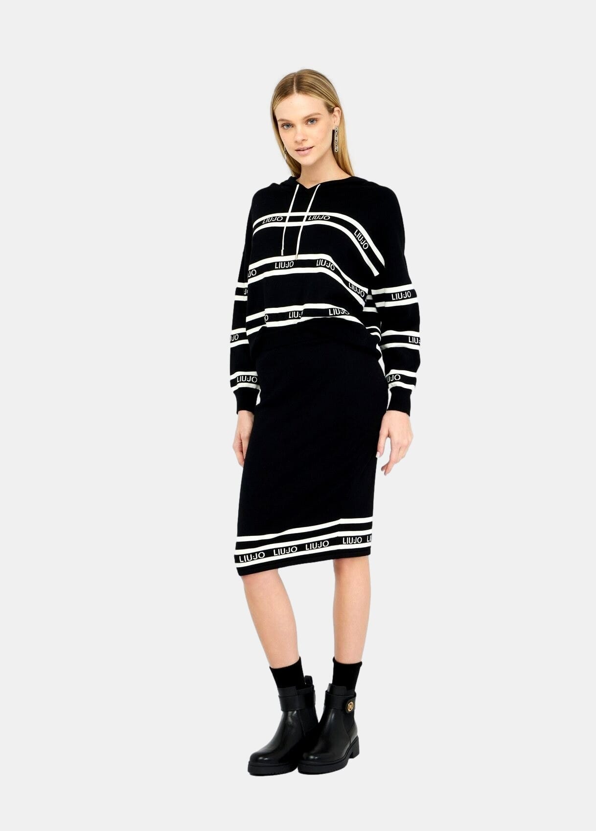 Gonna Longuette In Maglia Liu Jo