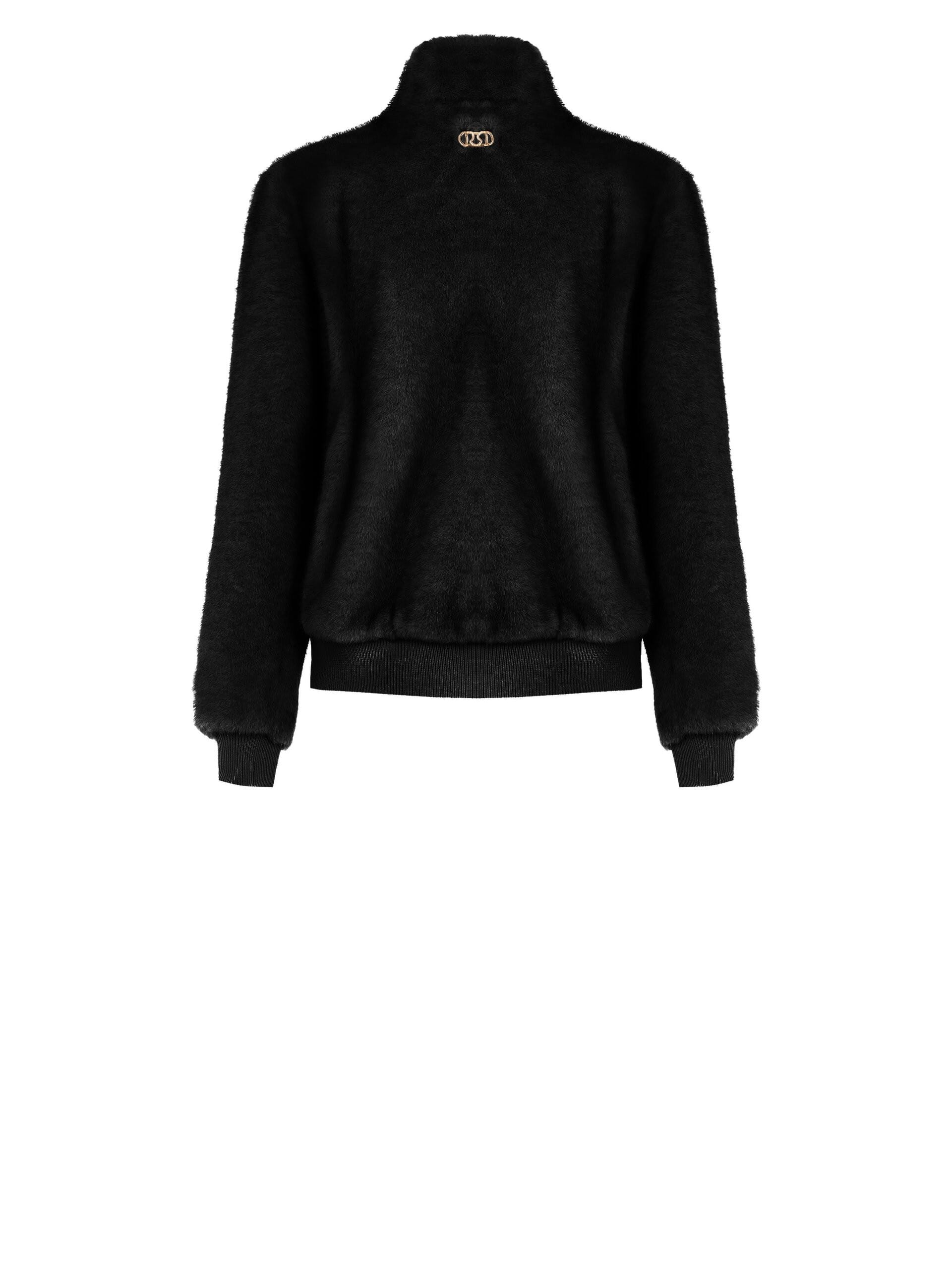 Manteau bombardier en fourrure synthétique Rinascimento