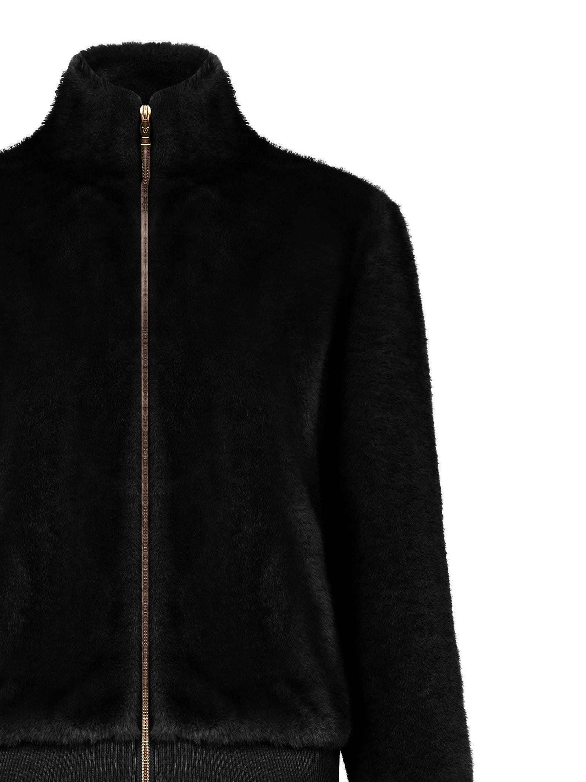 Manteau bombardier en fourrure synthétique Rinascimento