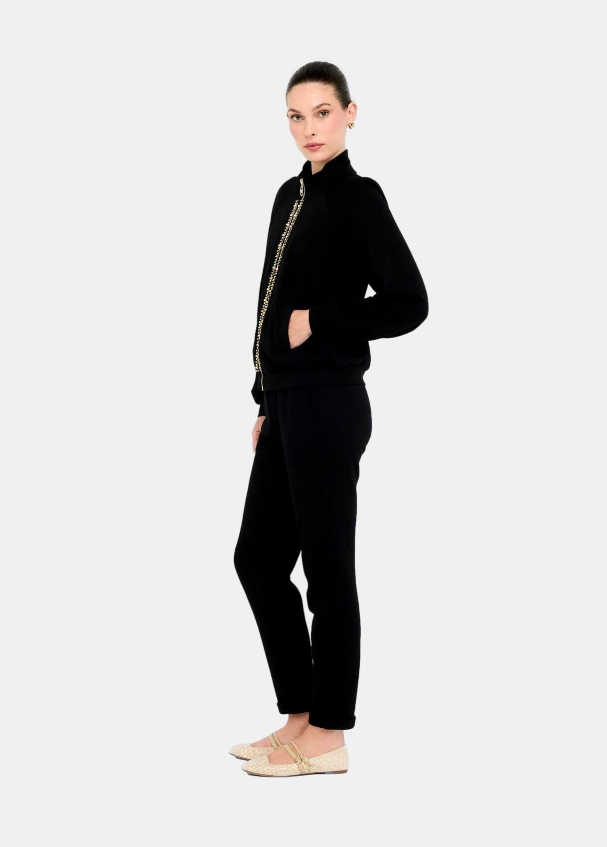 Felpa Con Strass Liu Jo