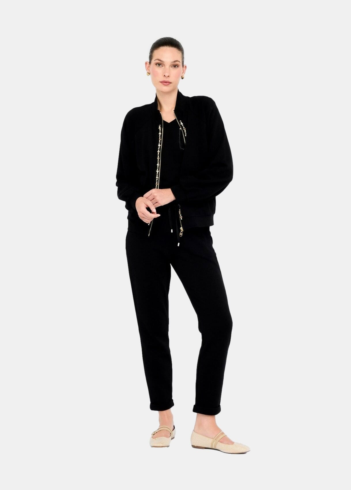 Felpa Con Strass Liu Jo