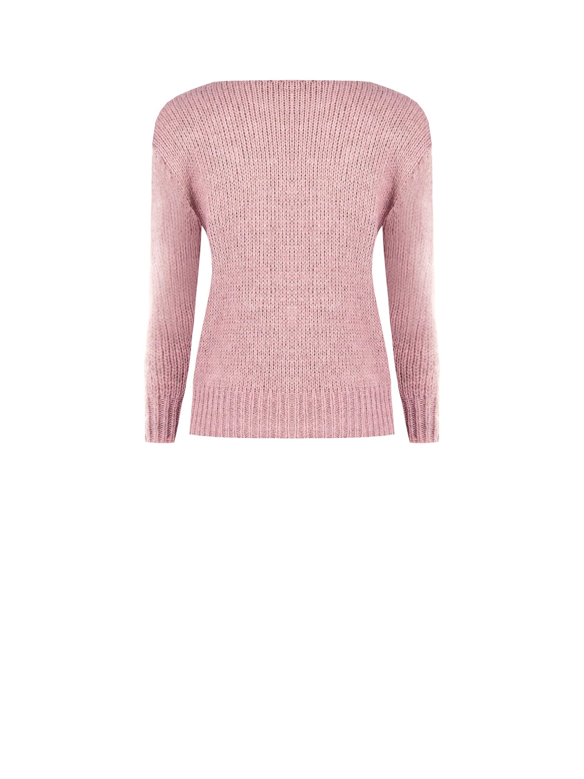 Maglione Peloso Con Logo RR Lato Cuore Rinascimento