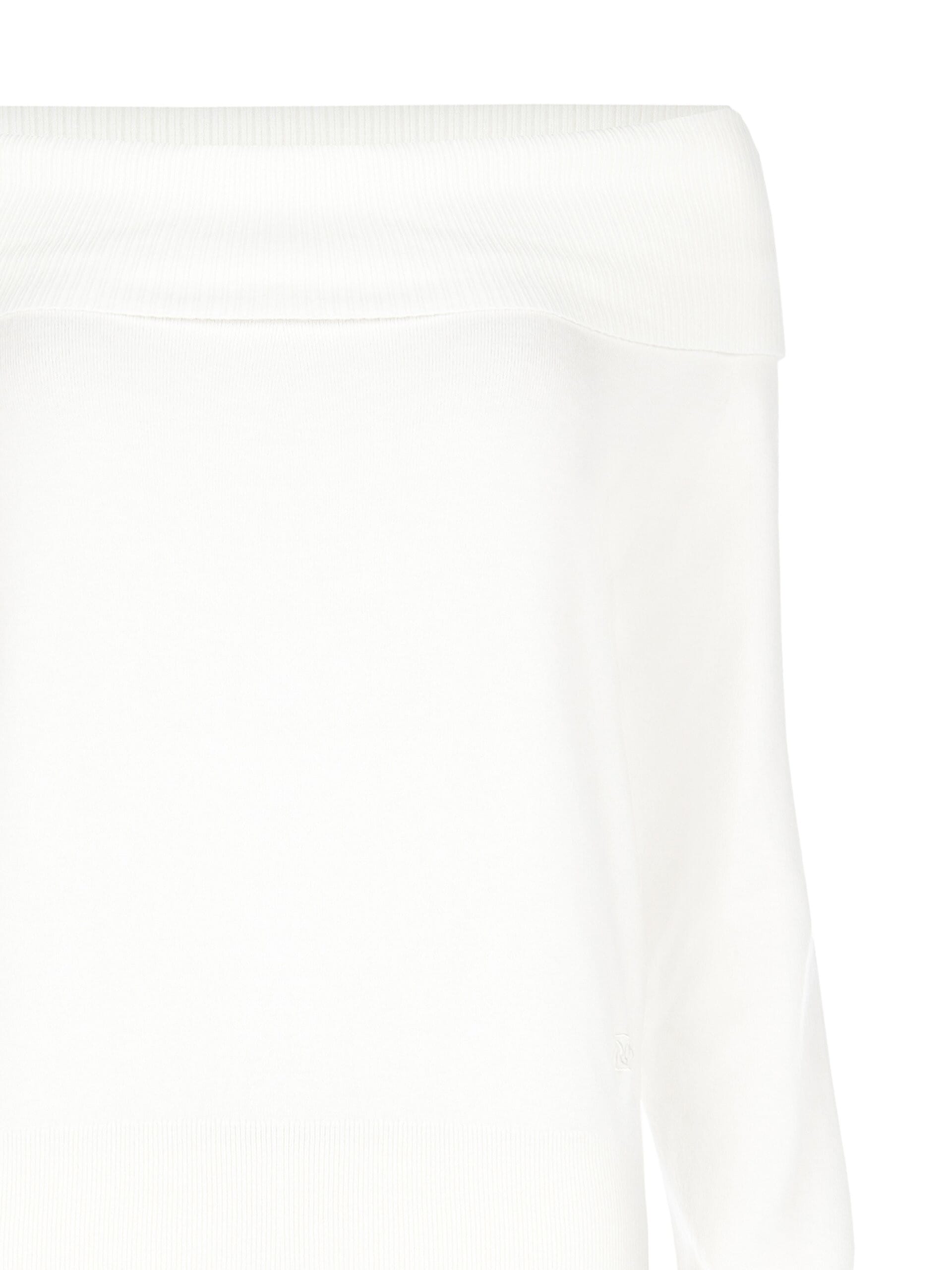 Maglione Aderente Con Maxi Collo E Logo RR Ricamato Rinascimento