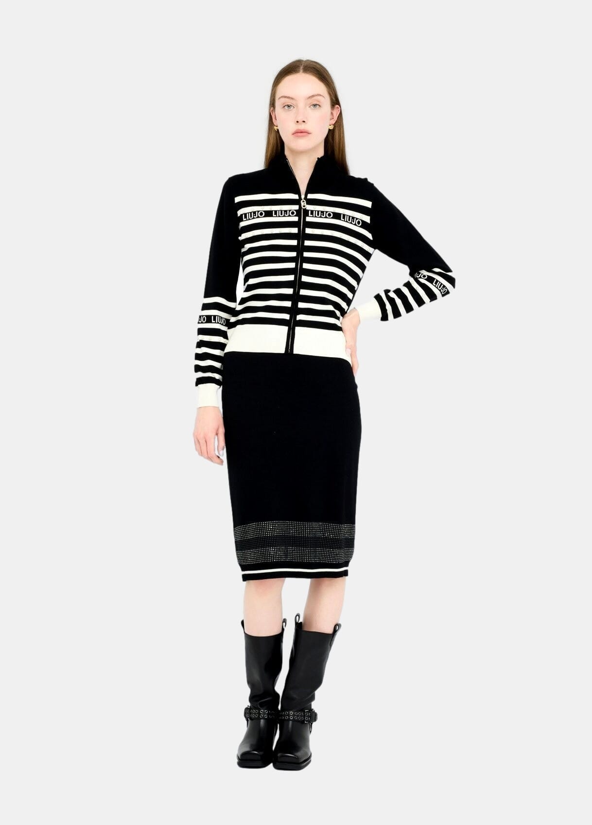 Cardigan A Righe Liu Jo