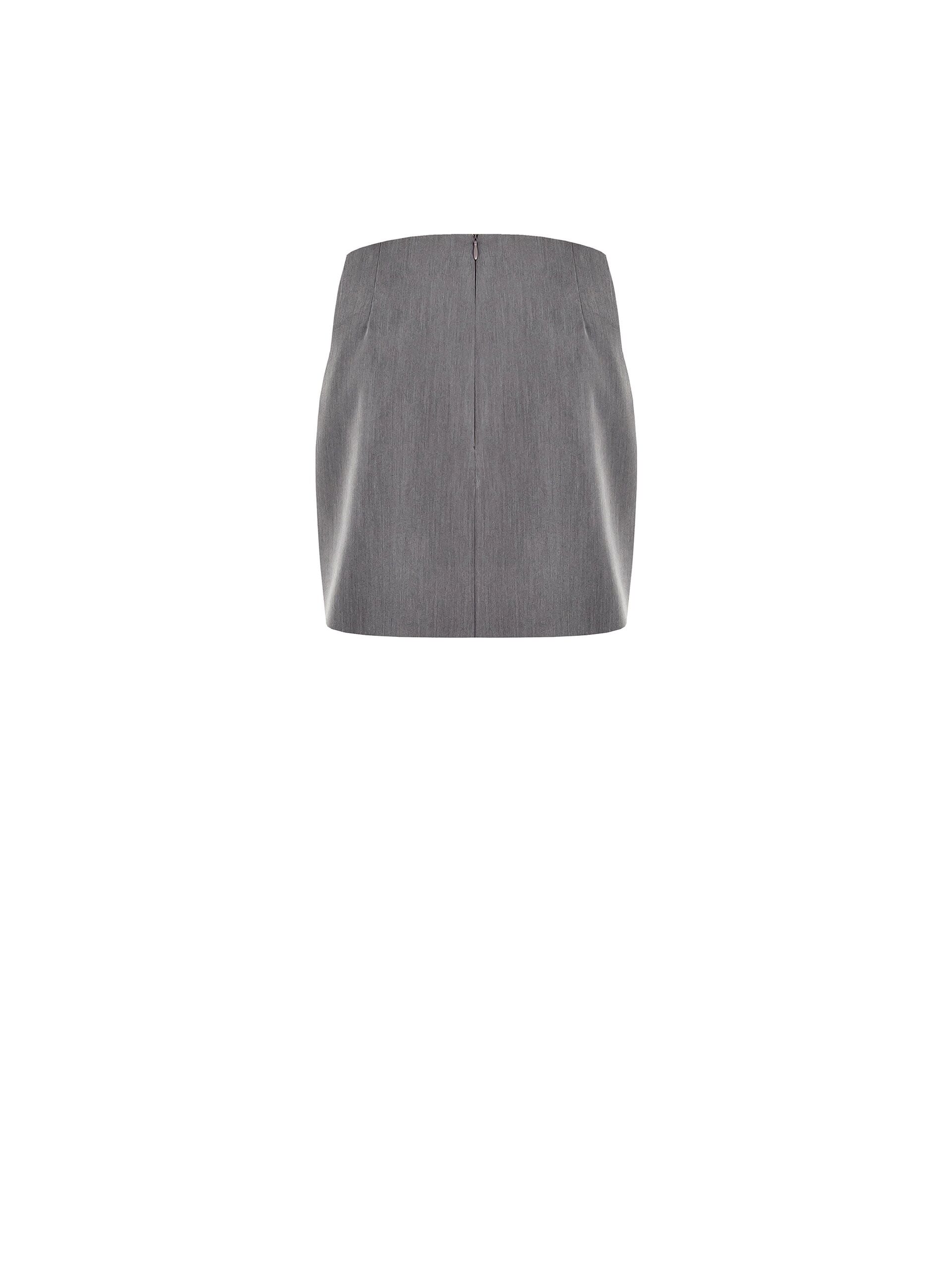 Minigonna A Trapezio Con Fascia Annodata Rinascimento