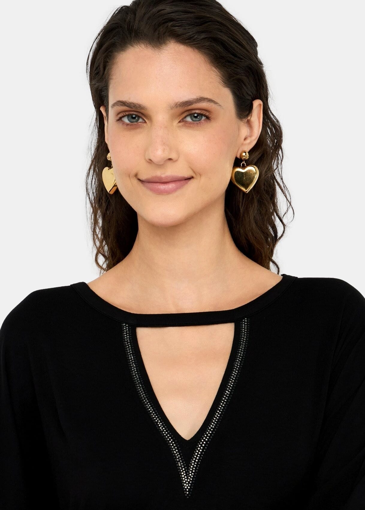 T-Shirt Con Strass Liu Jo