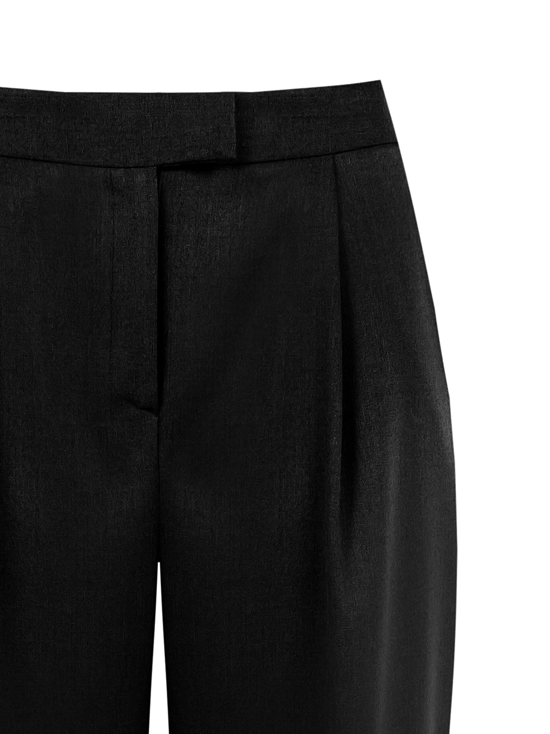 Pantaloni Palazzo In Poliviscosa Con Pinces E Tasche Rinascimento