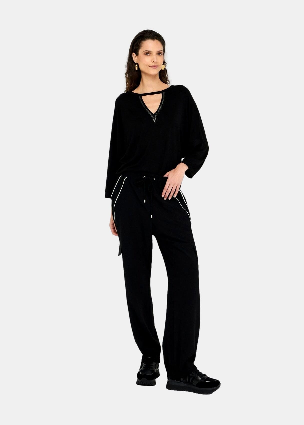 T-Shirt Con Strass Liu Jo