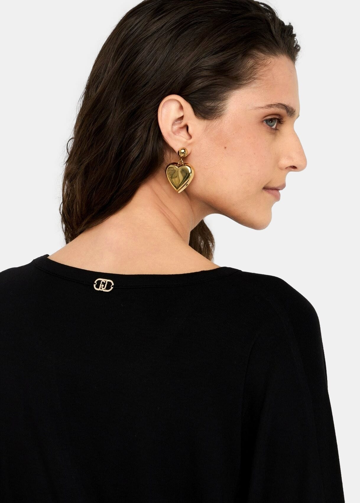 T-Shirt Con Strass Liu Jo