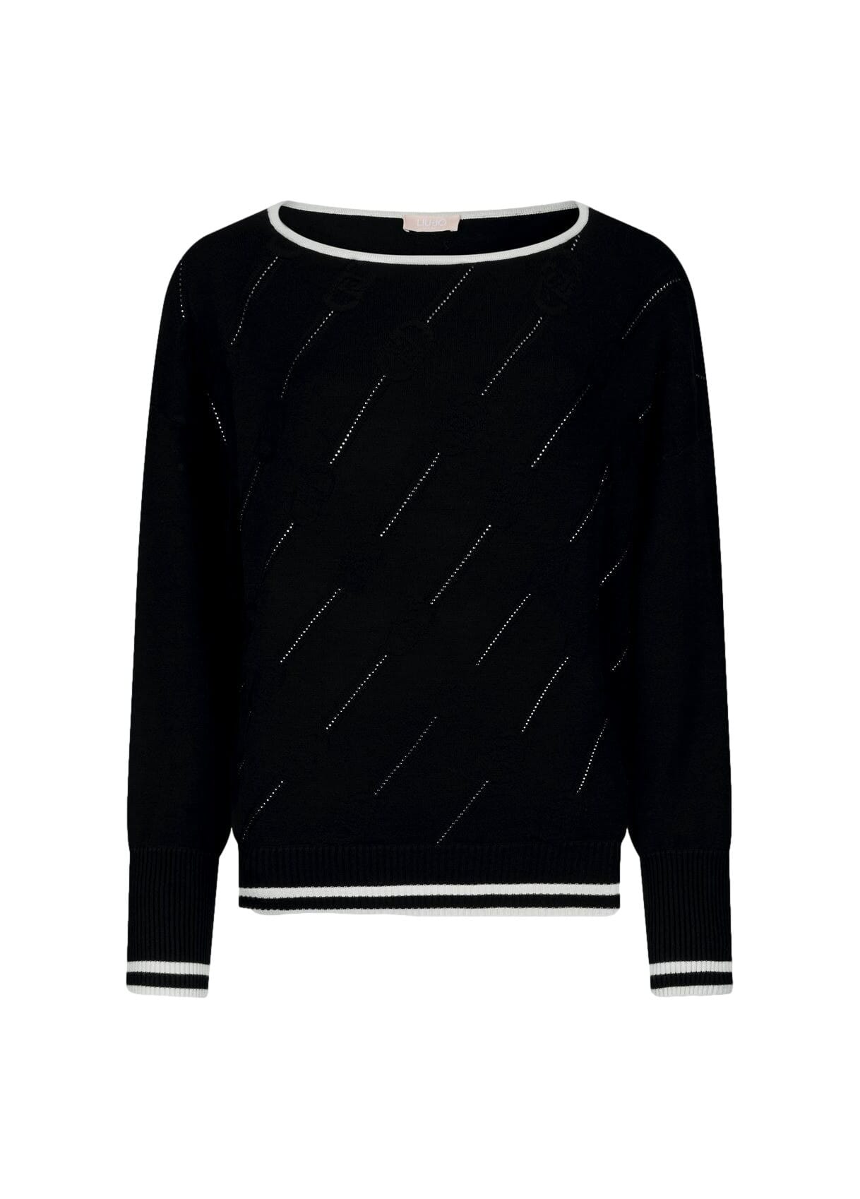 Maglia Con Strass Liu Jo