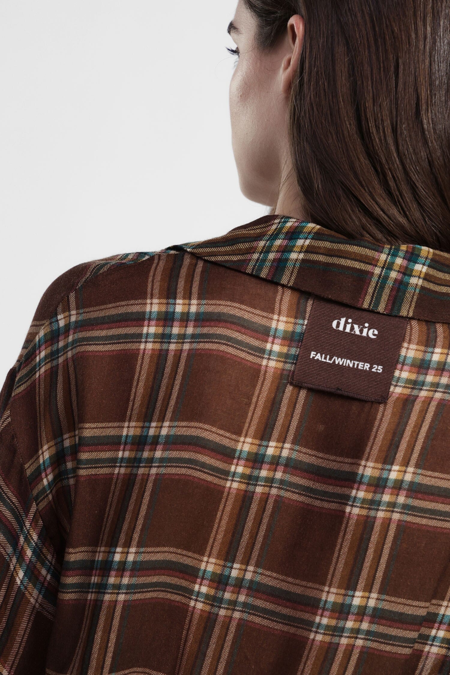 Dixie - Chemise courte à manches larges avec cordon de serrage