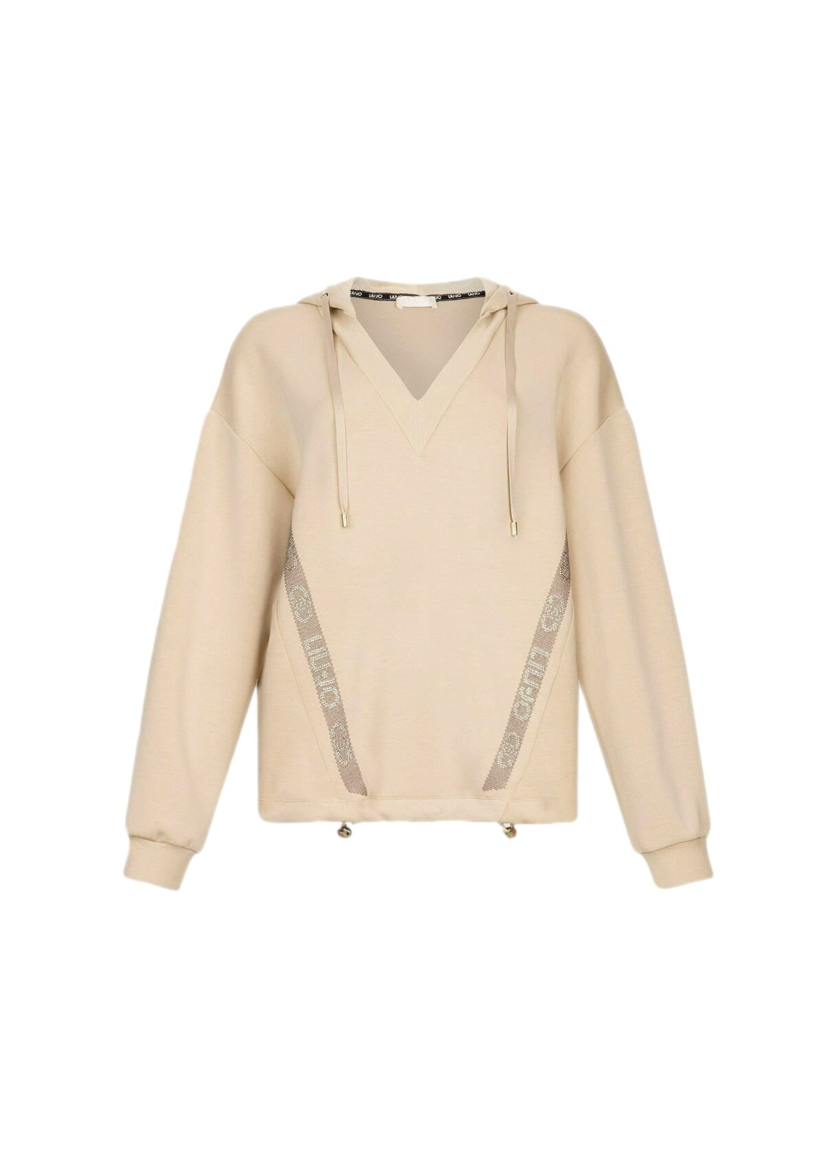 Felpa In Scuba Con Cappuccio Liu Jo