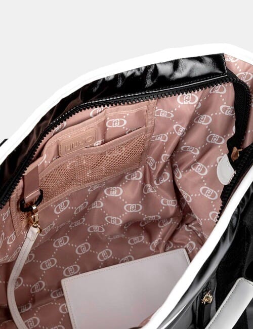Borsa Grande Con Dettagli A Contrasto Liu Jo