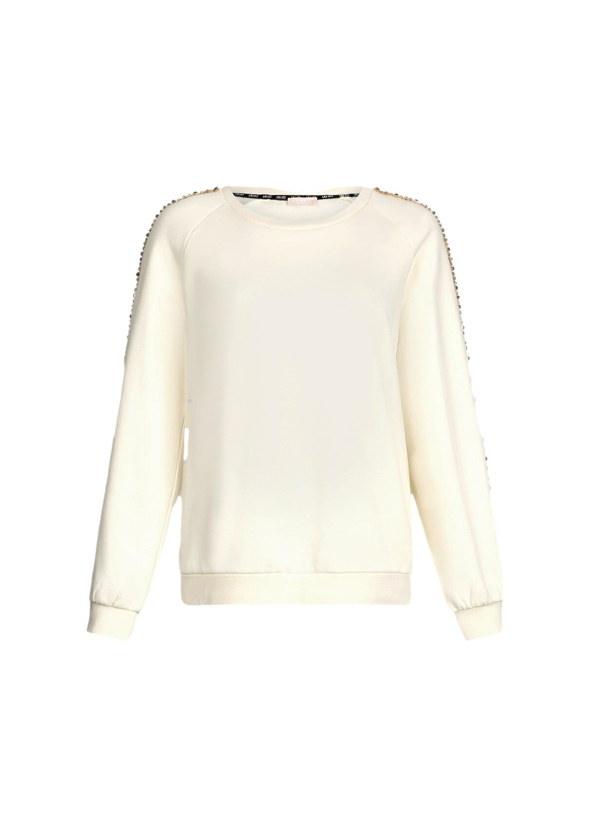 Felpa Con Strass Liu Jo