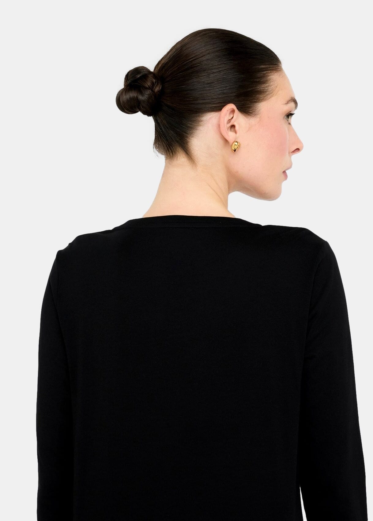 T-Shirt In Cotone Con Logo Liu Jo