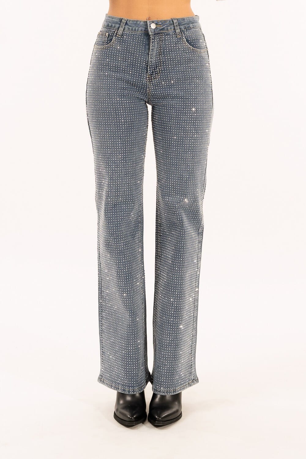 Denim Zampa Strass Kontatto