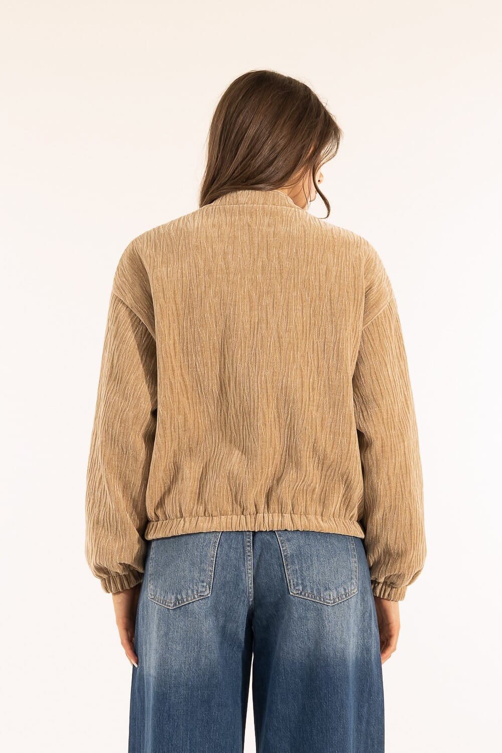 Bomber Velluto Kontatto