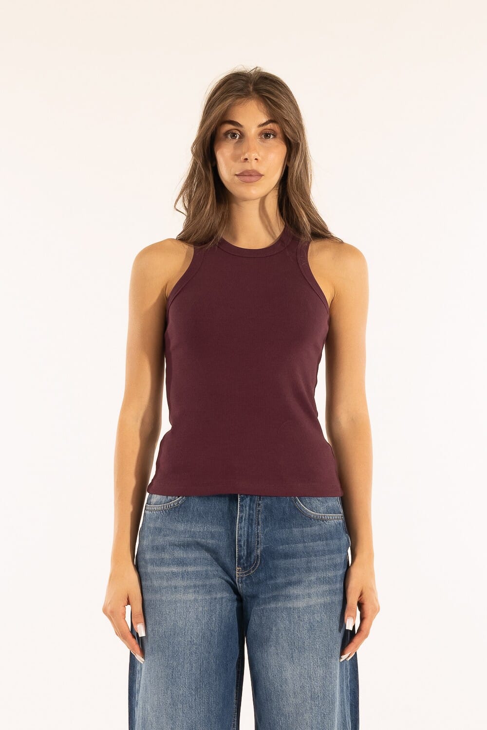 Kontatto rib tank top