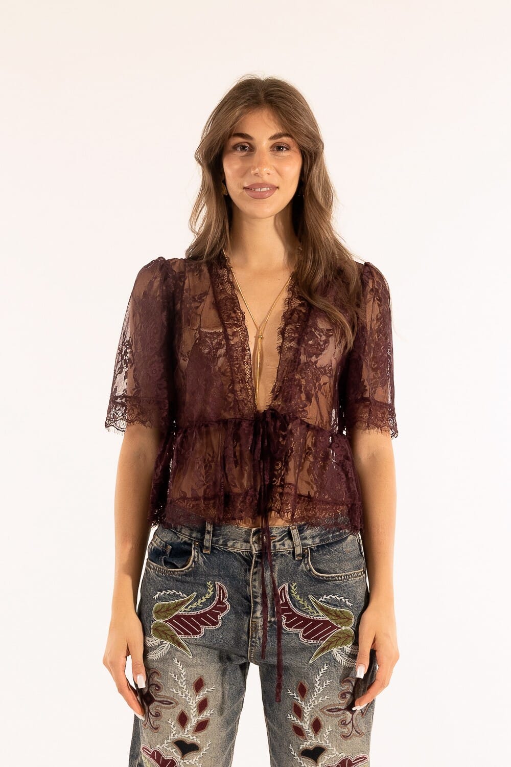 Kontatto M/C Lace Blouse