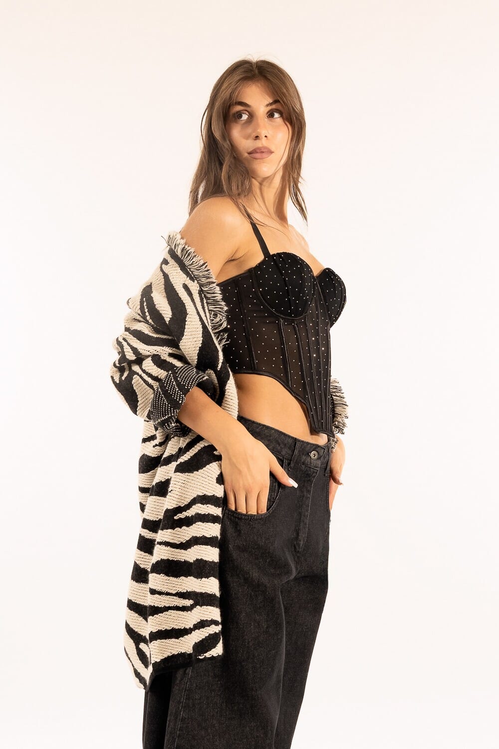 Bustier Strass Kontatto