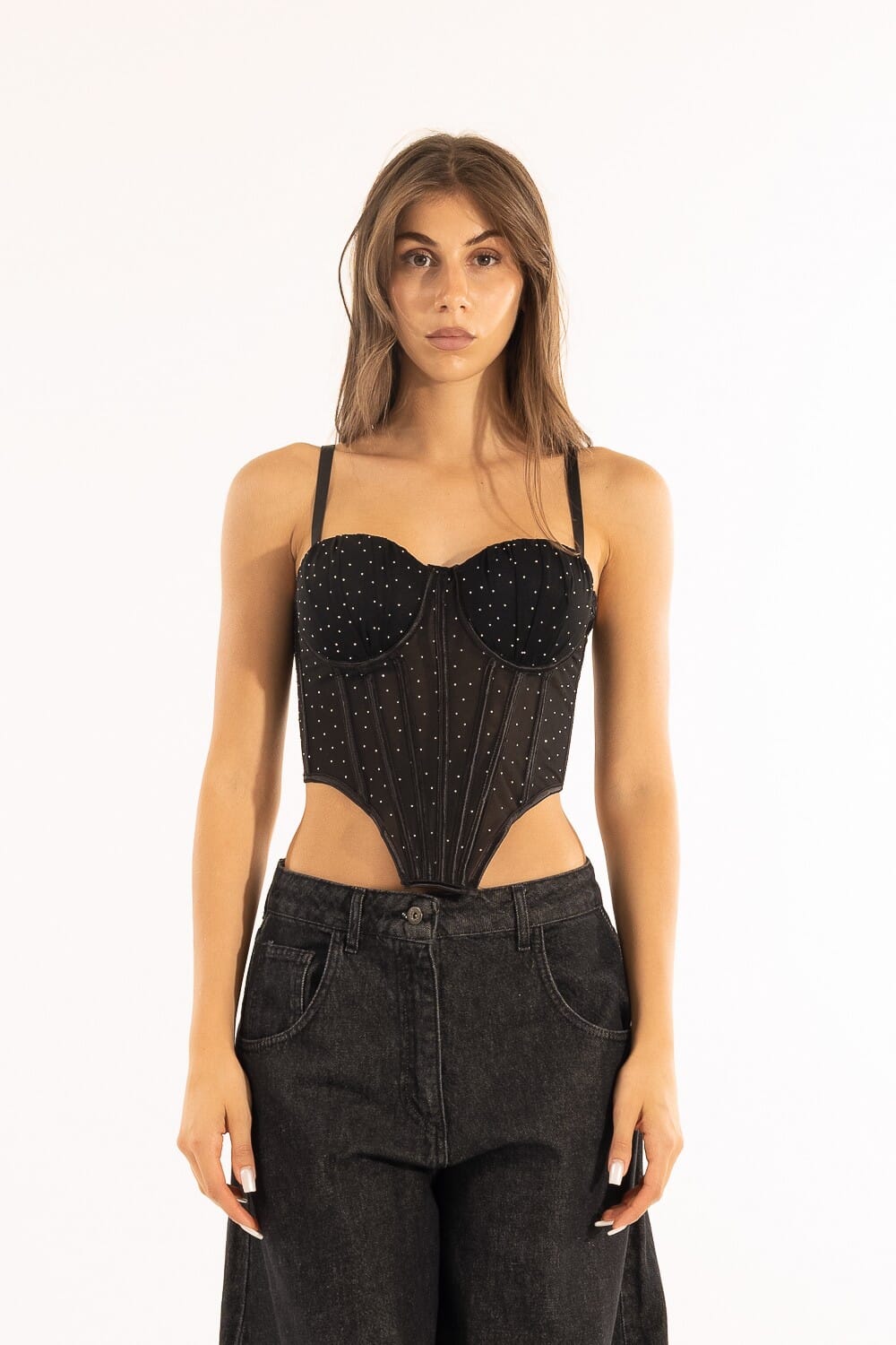 Bustier Strass Kontatto