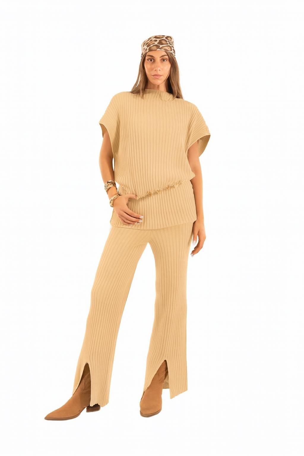 Pantalone Coste Spacco Kontatto